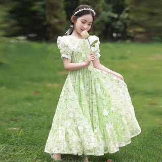 Princess Gown Short-sleeved Dress