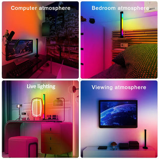 RGB Colorful TV Background Music Pickup Lights Computer Desktop Bedside Ambient Rhythmic Lamp Tuya WIFI APP Contol Night Light