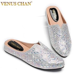 Poly Crystal Design Women's Slippers