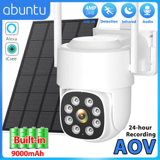 Wireless Solar WiFi Recording Surveillance Camera