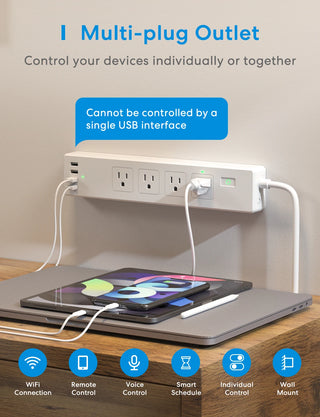 WiFi Smart Surge Protector Power Strip