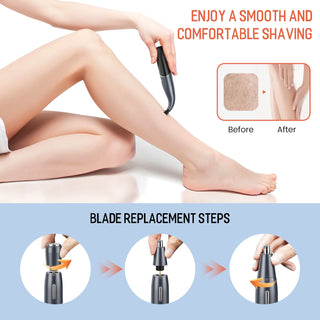 Electric 6 In 1 Body Hair Trimmer Kit