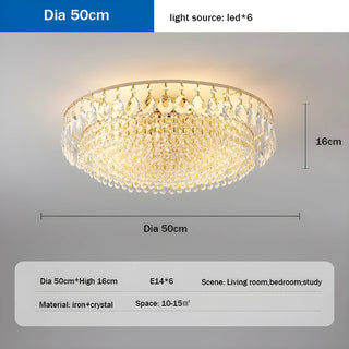 Luxury Crystal LED Ceiling Chandeliers