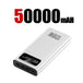 White 50000mAh