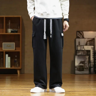 Elastic Waist Baggy Cargo Sweatpant - Epictzar Intl.