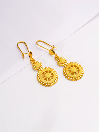 Women's 24K Gold Tassel Earrings - Epictzar Intl.