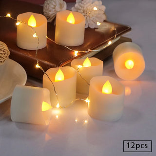 Remote Control Flickering Flameless Candles