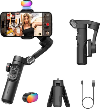 Smart Foldable Live Streaming Stabilizer
