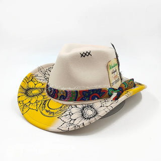 Retro Suede Fedora Jazz Party Hats