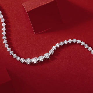 Luxury Moissanite Senior's Gift Necklace