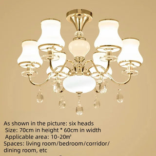 European-Style Home Lighting Crystal Chandelier