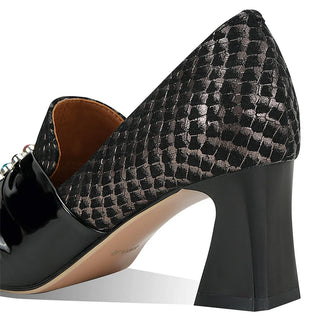 Comfortable Deep Mouth Thick Heel Shoes