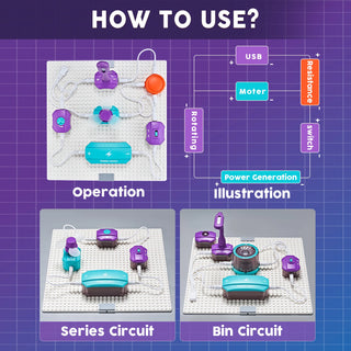 Kids Electronic Exploration Circuit Board Kit - Epictzar Intl.