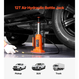 Air Hydraulic 12 Ton Bottle Jack