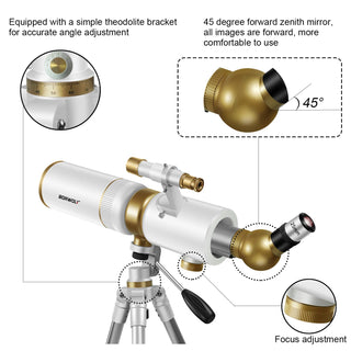 High-power Refracting Astronomical Telescope