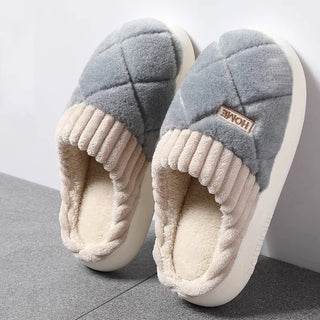 Plush Thermal Cozy Warm House Slippers