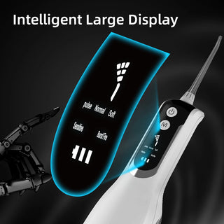 Dental Floss Portable Cordless L12 Oral Irrigator 5 Cleaning Modes Waterproof Rechargeable Dental Cleaner 4 Nozzles Clean Gums
