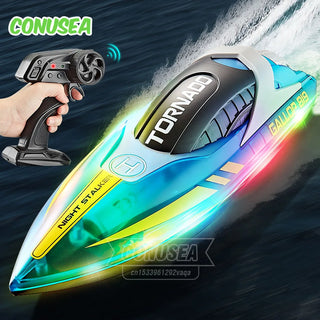 Children's 2.4G RC Strong Racing Power Speedboat