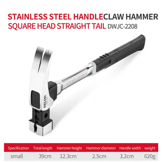 Multifunction Non-slip Shockproof Steel Hammer Hand Tool Magnetic Claw Hammer for Woodworking Automatic Nail Suction Hammer