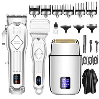 RESUXI 973 3 in 1 Professional Hair Clipper Electric Shaver for Barber Men's Hair Trimmer Electric Shaver Hair Cutting Machine