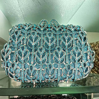 Rhinestones Bridal Evening Party Clutch Bag