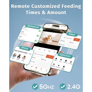 App Control Dog Food Dispenser