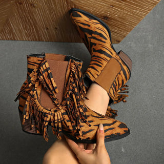 Women's Elastic Slip-on Booties