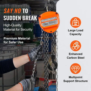 Chain Leading 20ft Manual Chain Hoist