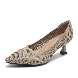 Breathable Knitted Lightweight Pointed Shoes