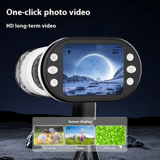 Kids Microscope Biological Kit 1000x Magnifier 200 Megapixels with LED Photo Video Function Educational Toy Science for Children