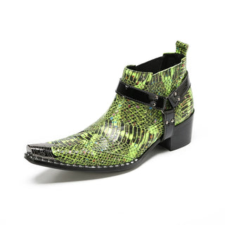 Buckle Strap Wedding Party Ankle Boots