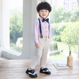 Handsome Boys Overall Back-to-school Suit