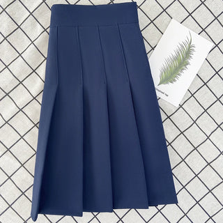 High Waist Pleated Mini Skirts