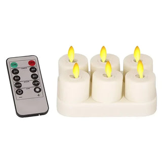 Flickering Remote Control Flameless Candles