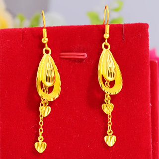 Elegant Ancient-carved Vintage Earrings
