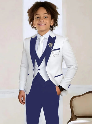 Handsome Wedding Ring Bearer Tuxedo Outfit