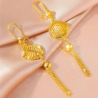 Luxury 24K Gold Exquisite Geometric Earrings - Epictzar Intl.