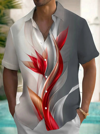Leisure Tourist Beach Print Short Sleeve Shirt - Epictzar Intl.