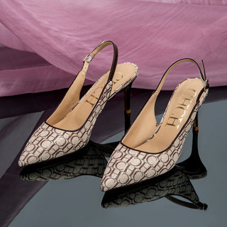Ankle Strap Wedding Party Heeled Sandals