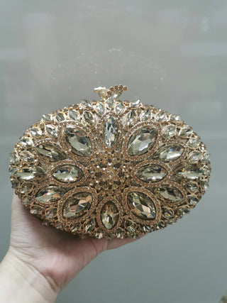 Wedding Party Rhinestones Clutch Purse