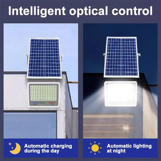 Sunlight Powered Solar Spotlight