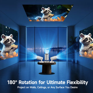 Android 14 Dual Home Cinema Projector