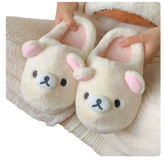 Cute Relaxing Style Warm Slippers