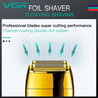 Professional Shaver Rechargeable Beard Trimmer