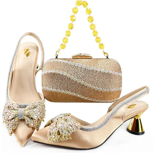 Beautiful High Quality Ladies Shoes & Bags Set