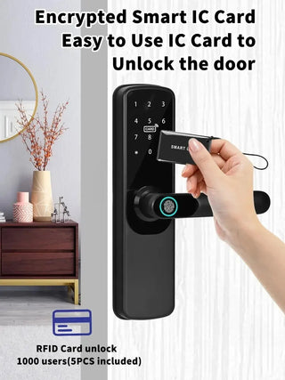 Electronic Biometric Fingerprint Smart Door Lock
