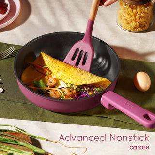 Kitchen 17 Pcs Nonstick Cookware Sets