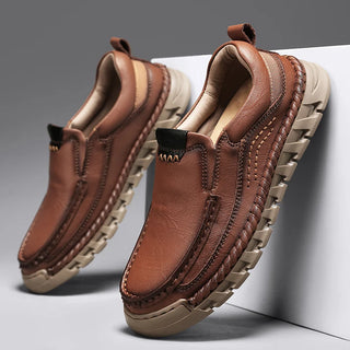 Genuine Leather Classic Loafer Shoes