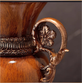 Handicraft Flower Arrangement Resin Vase