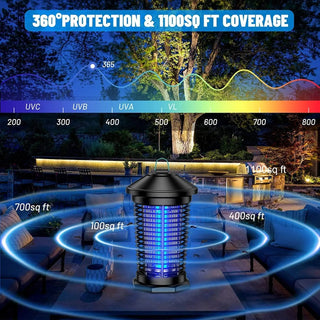 Outdoor Mosquito Bug Zapper Lantern